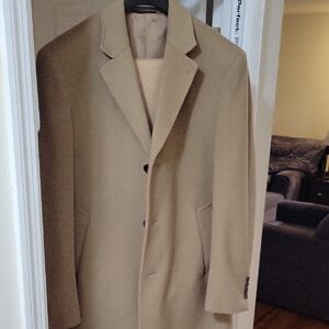 Ralph Lauren Men's Camel Trench Coat